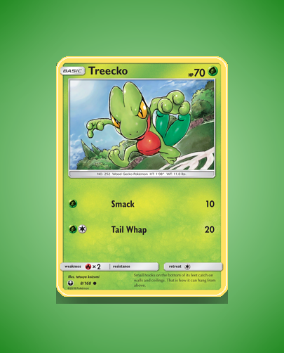 Collector’s Guide: Treecko (Celestial Storm #8)