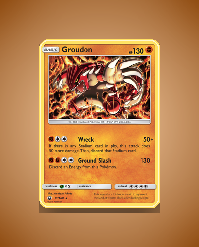 Collector’s Guide: Groudon (Celestial Storm #81)