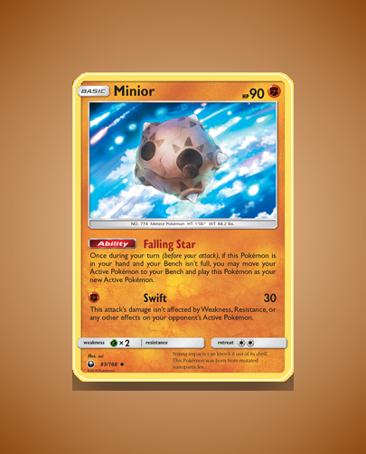 Collector’s Guide: Minior (Celestial Storm #83)