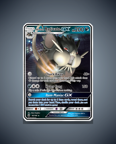 Collector’s Guide: Alolan Raticate-GX (Celestial Storm #85)