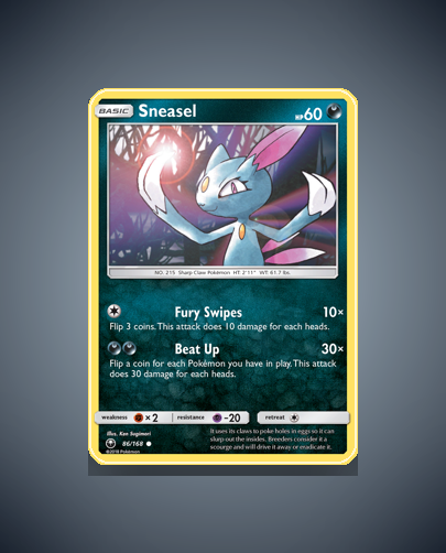 Collector’s Guide: Sneasel (Celestial Storm #86)