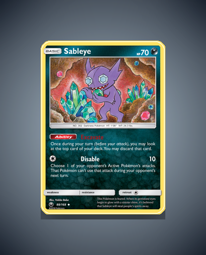 Collector’s Guide: Sableye (Celestial Storm #88)