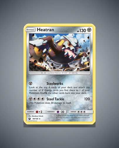Collector’s Guide: Heatran (Celestial Storm #98)