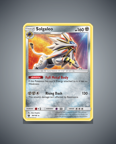 Collector’s Guide: Solgaleo (Celestial Storm #99)