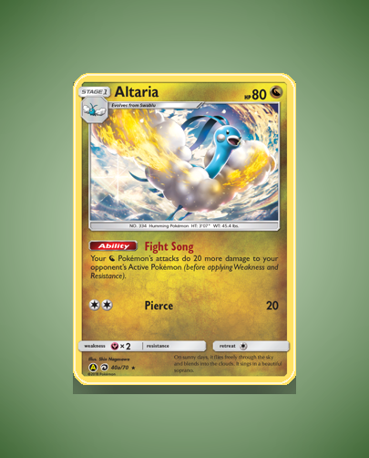 Collector’s Guide: Altaria (Dragon Majesty #40a)