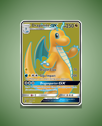 Collector’s Guide: Dragonite-GX (Dragon Majesty #67)