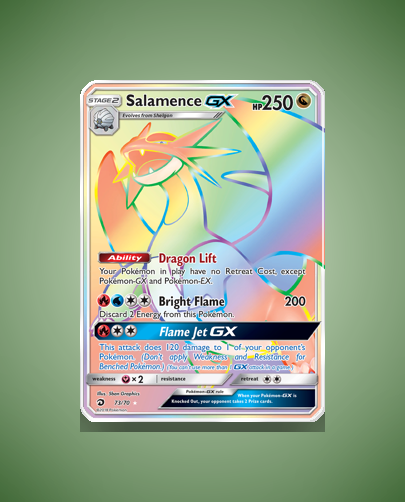 Collector’s Guide: Salamence-GX (Dragon Majesty #73)