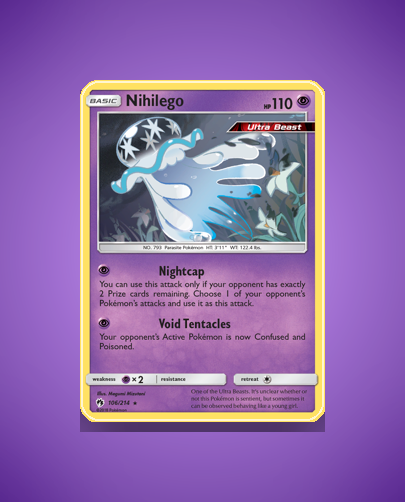 Collector’s Guide: Nihilego (Lost Thunder #106)