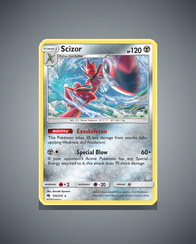 Collector’s Guide: Scizor (Lost Thunder #126)