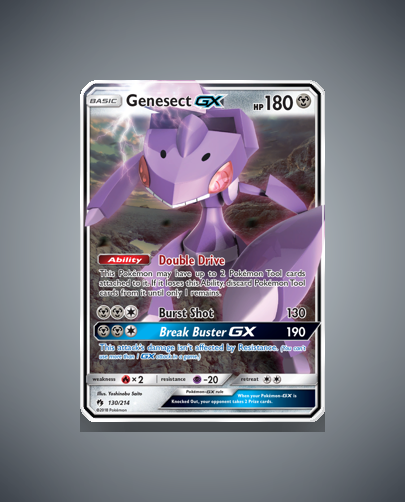 Collector’s Guide: Genesect-GX (Lost Thunder #130)