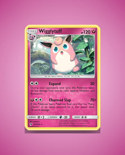 Collector’s Guide: Wigglytuff (Lost Thunder #134)