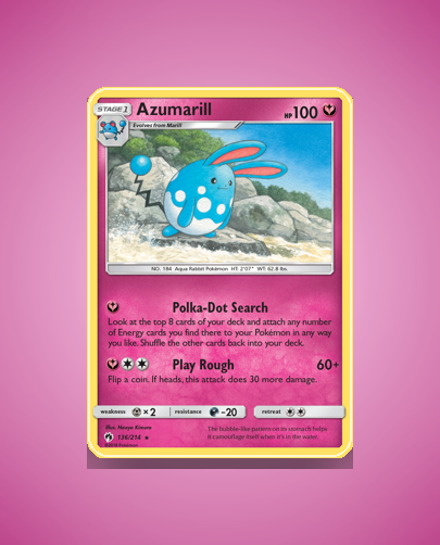 Collector’s Guide: Azumarill (Lost Thunder #136)