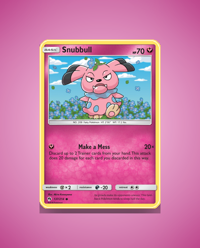 Collector’s Guide: Snubbull (Lost Thunder #137)