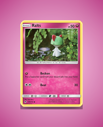 Collector’s Guide: Ralts (Lost Thunder #139)