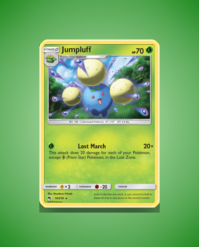 Collector’s Guide: Jumpluff (Lost Thunder #14)