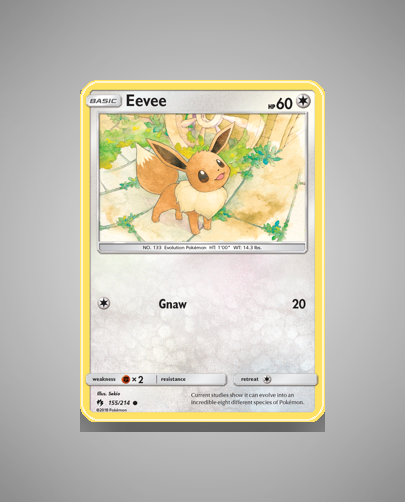 Collector’s Guide: Eevee (Lost Thunder #155)