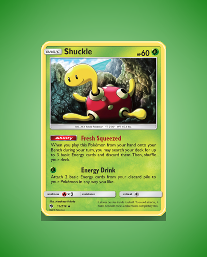 Collector’s Guide: Shuckle (Lost Thunder #16)
