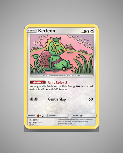 Collector’s Guide: Kecleon (Lost Thunder #162)