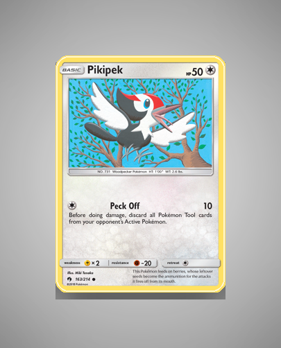 Collector’s Guide: Pikipek (Lost Thunder #163)
