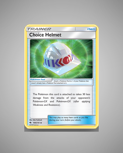 Collector’s Guide: Choice Helmet (Lost Thunder #169)