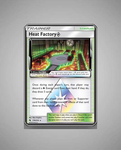 Collector’s Guide: Heat Factory ◇ (Lost Thunder #178)