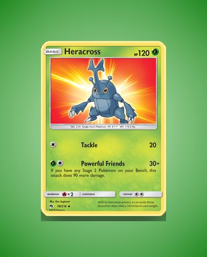Collector’s Guide: Heracross (Lost Thunder #18)