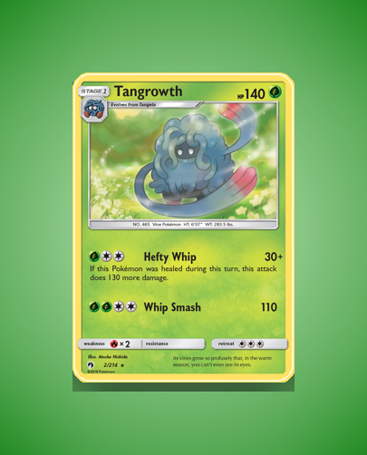 Collector’s Guide: Tangrowth (Lost Thunder #2)