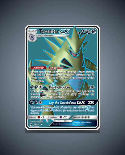 Collector’s Guide: Tyranitar-GX (Lost Thunder #203)