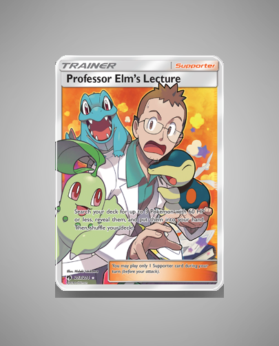 Collector’s Guide: Professor Elm’s Lecture (Lost Thunder #213)