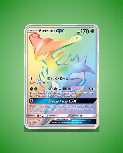 Collector’s Guide: Virizion-GX (Lost Thunder #217)