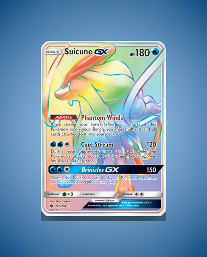 Collector’s Guide: Suicune-GX (Lost Thunder #220)