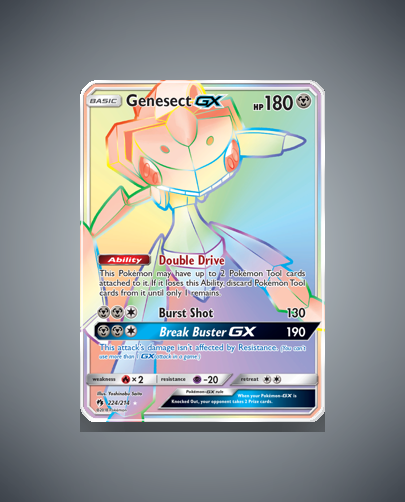 Collector’s Guide: Genesect-GX (Lost Thunder #224)