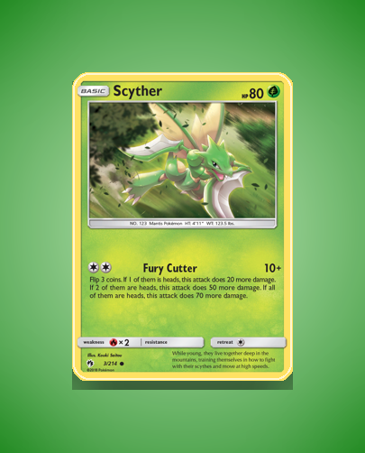 Collector’s Guide: Scyther (Lost Thunder #3)
