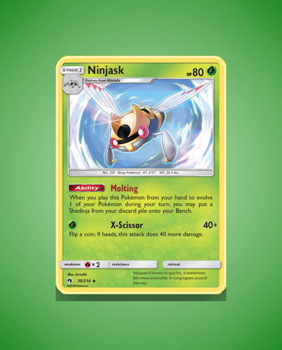 Collector’s Guide: Ninjask (Lost Thunder #30)