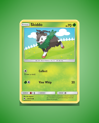 Collector’s Guide: Skiddo (Lost Thunder #35)