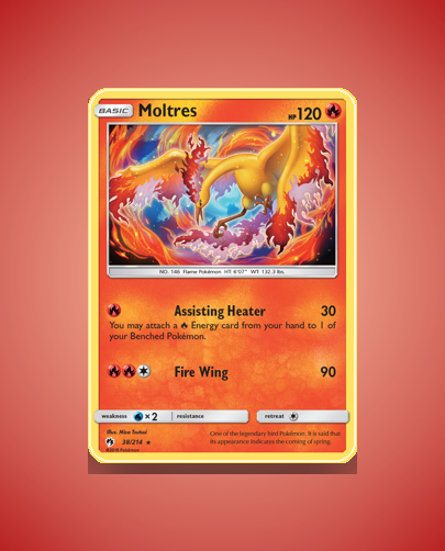 Collector’s Guide: Moltres (Lost Thunder #38)