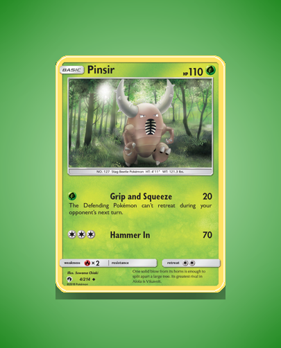 Collector’s Guide: Pinsir (Lost Thunder #4)