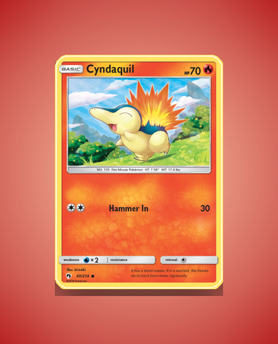 Collector’s Guide: Cyndaquil (Lost Thunder #40)
