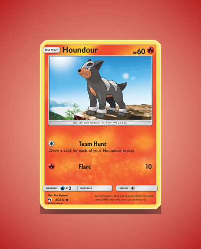 Collector’s Guide: Houndour (Lost Thunder #45)