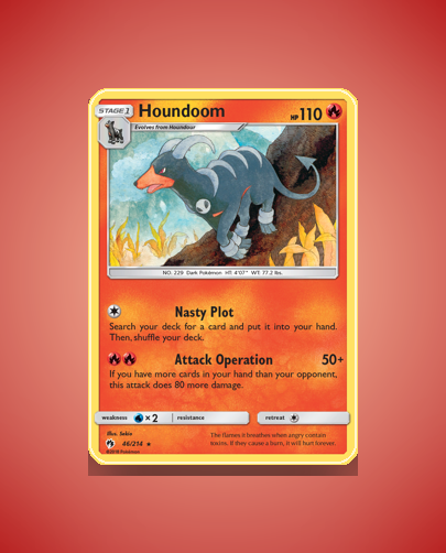 Collector’s Guide: Houndoom (Lost Thunder #46)
