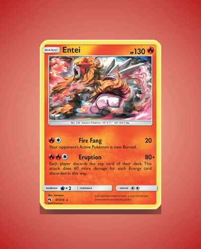 Collector’s Guide: Entei (Lost Thunder #47)