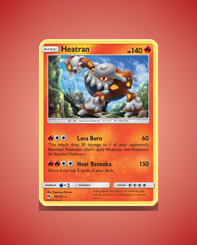 Collector’s Guide: Heatran (Lost Thunder #48)