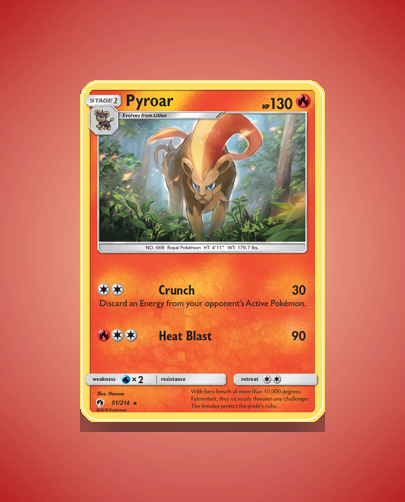 Collector’s Guide: Pyroar (Lost Thunder #51)