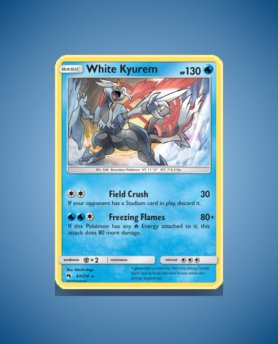 Collector’s Guide: White Kyurem (Lost Thunder #63)