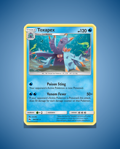 Collector’s Guide: Toxapex (Lost Thunder #69)