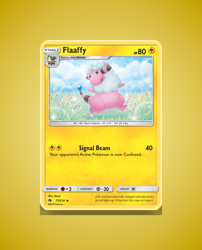 Collector’s Guide: Flaaffy (Lost Thunder #77)