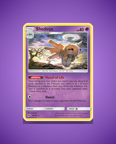 Collector’s Guide: Shedinja (Lost Thunder #95)