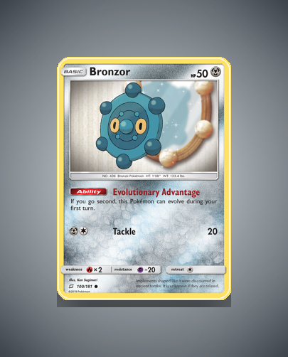 Collector’s Guide: Bronzor (Team Up #100)