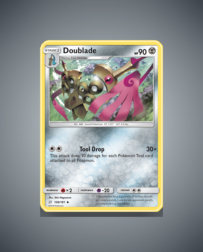 Collector’s Guide: Doublade (Team Up #108)