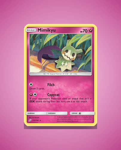 Collector’s Guide: Mimikyu (Team Up #112)